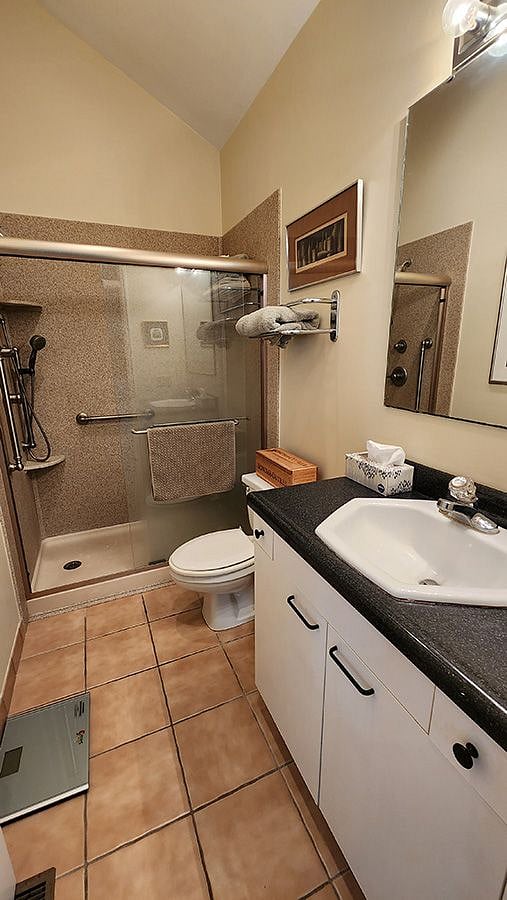bath with walk in shower