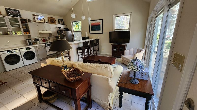 Living area from front door