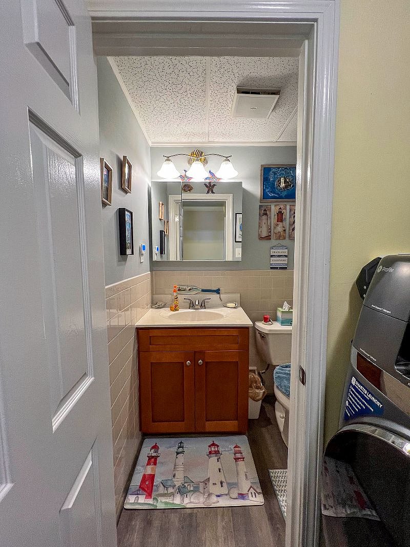 Half Bath on Main Floor