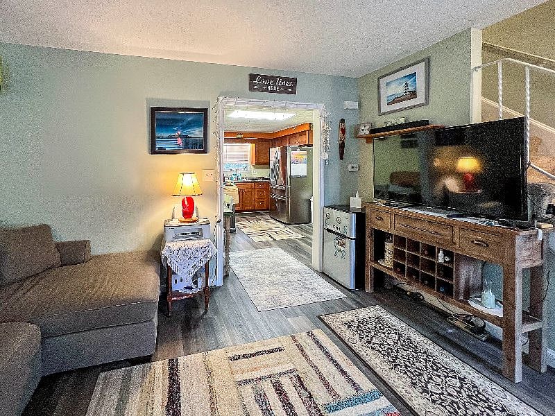 Living Room with TV and ROKU