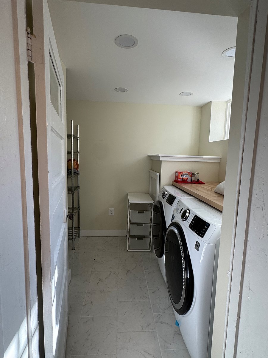Full size washer and dryer