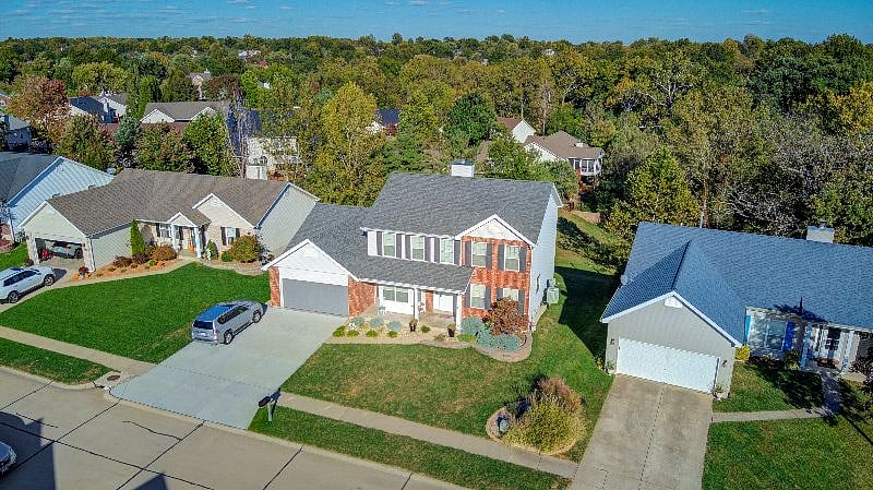Aerial front view
