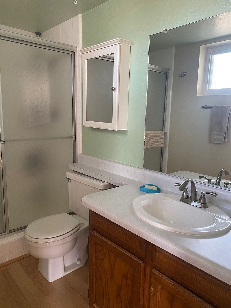 Walk in shower
