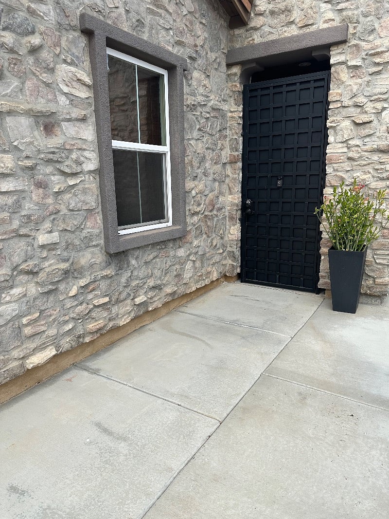 Private entrance