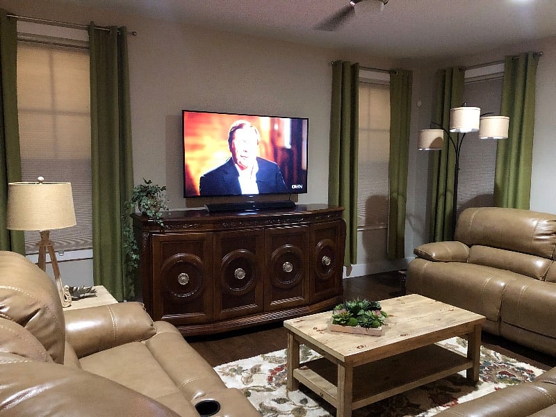 Large living room open concept