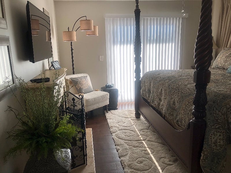 Upstairs master bedroom