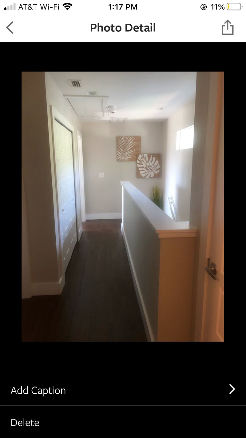 Upstairs hallway