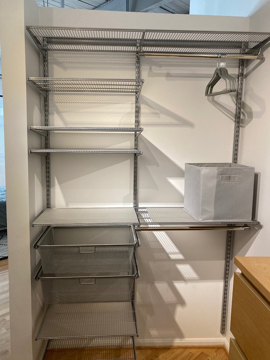 Closet shelving - 2nd Bedroom