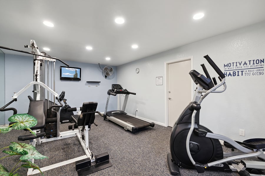 Weight room