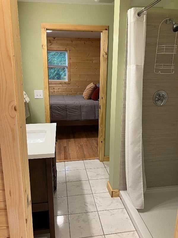 Bathroom - Shower (View from Laundry)
