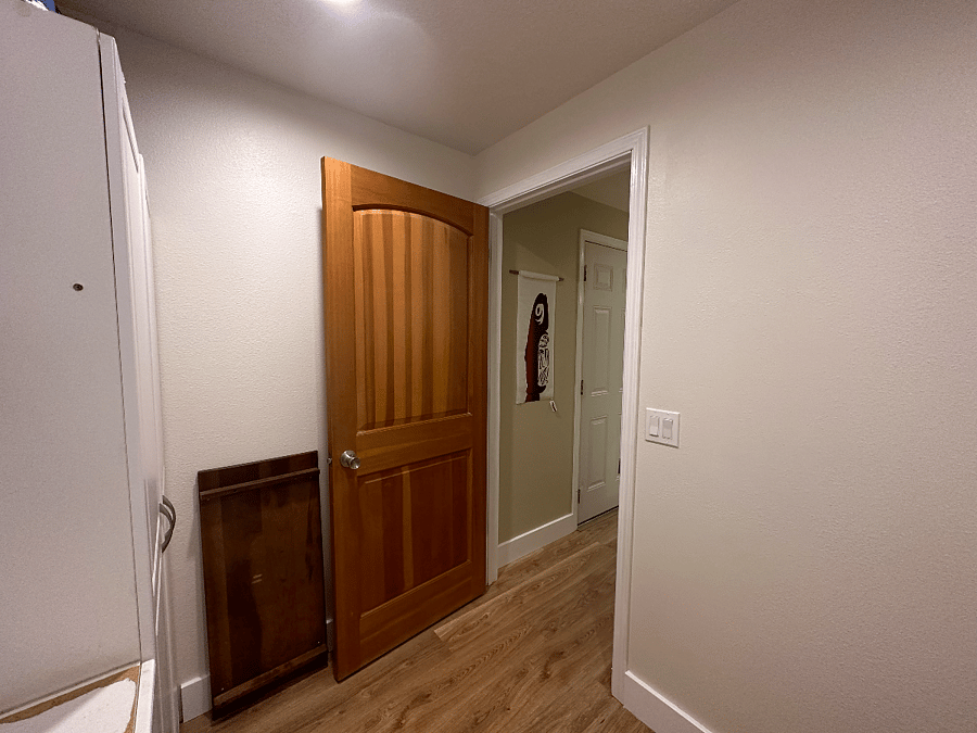Laundry Room looking out to hallway