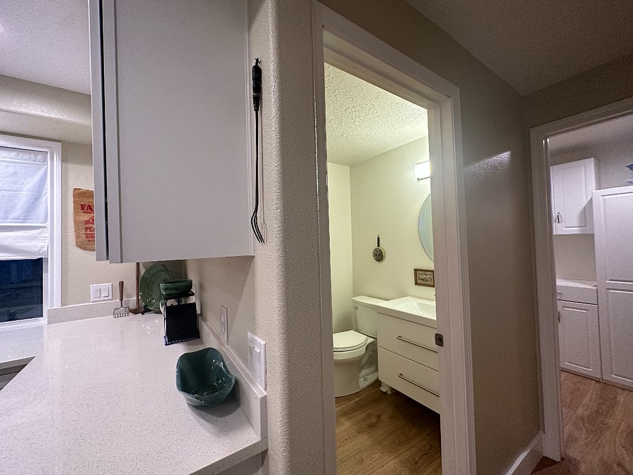 Kitchen and 1/2 Bath