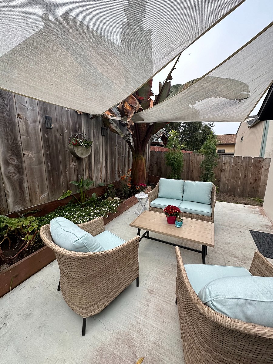 Backyard seating