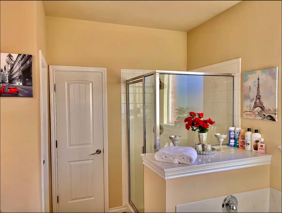 Master bathroom