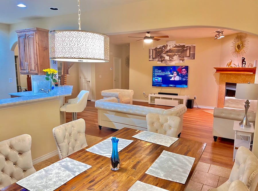 Living room -Dining area