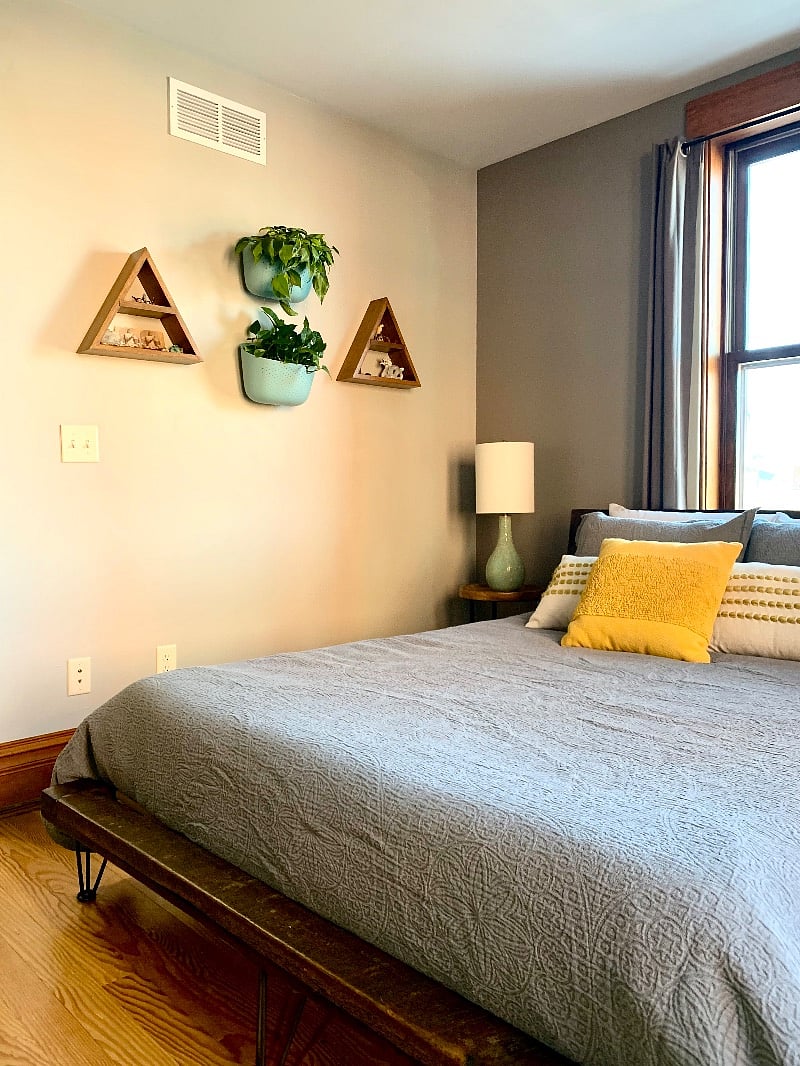 Master Bedroom- Queen Sized Bed, Memory Foam Mattress