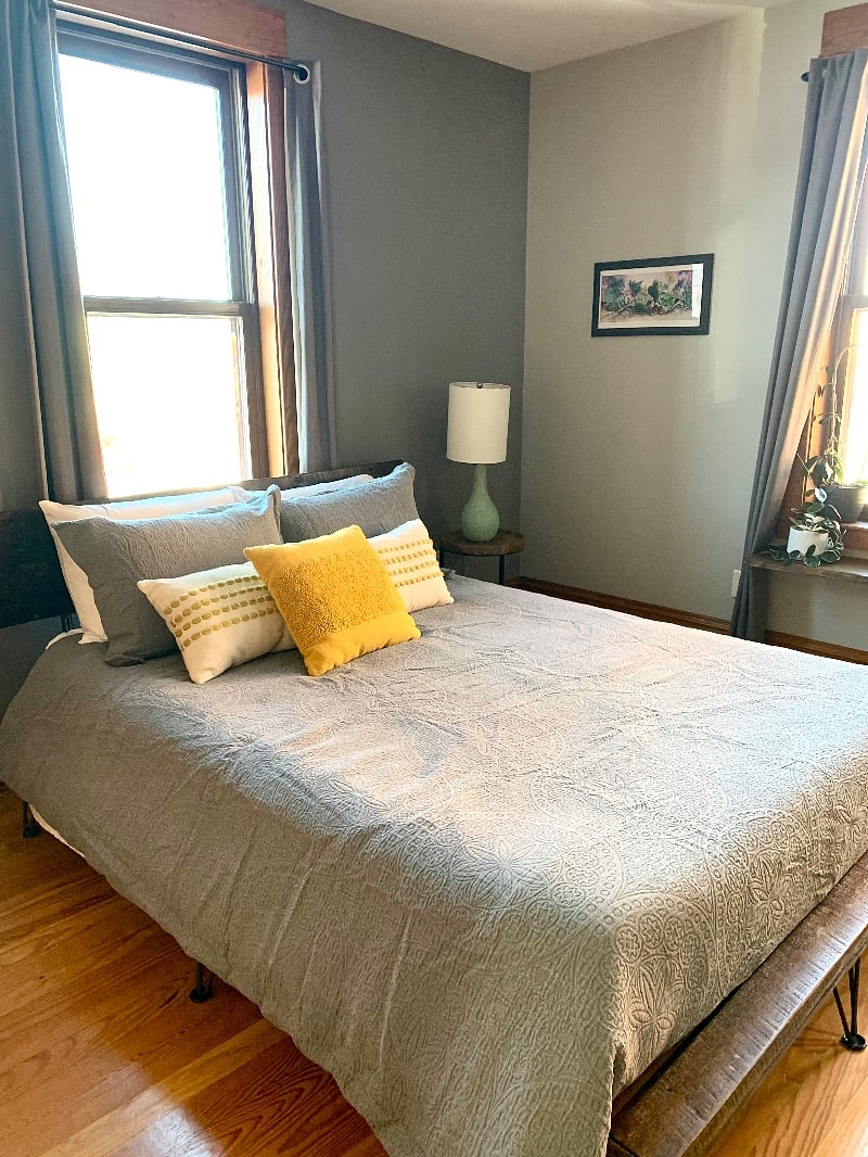 Master Bedroom- Queen Sized Bed
Memory Foam mattress