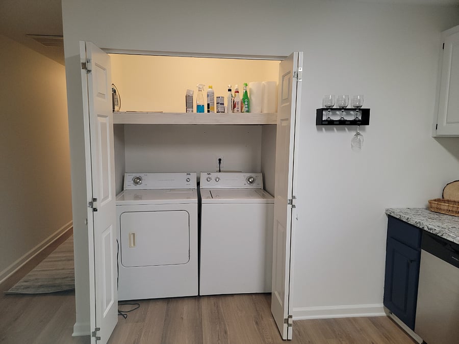 Full size washer and dryer