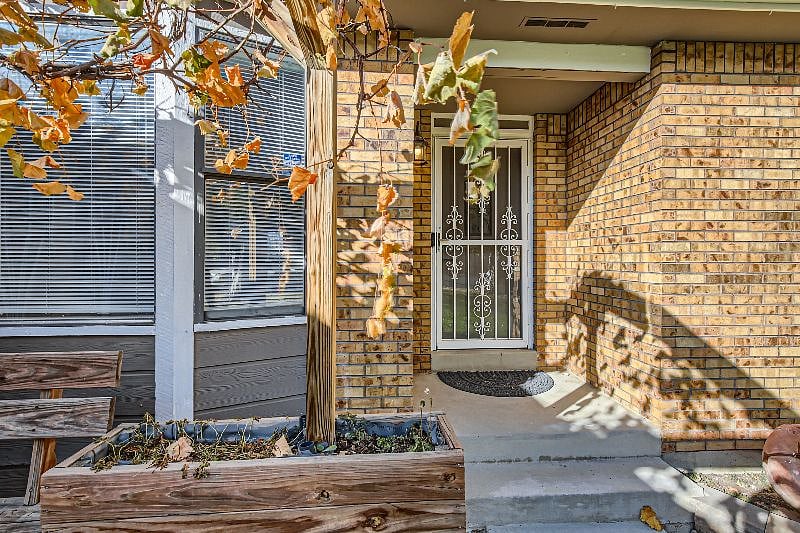 Private home front entrance