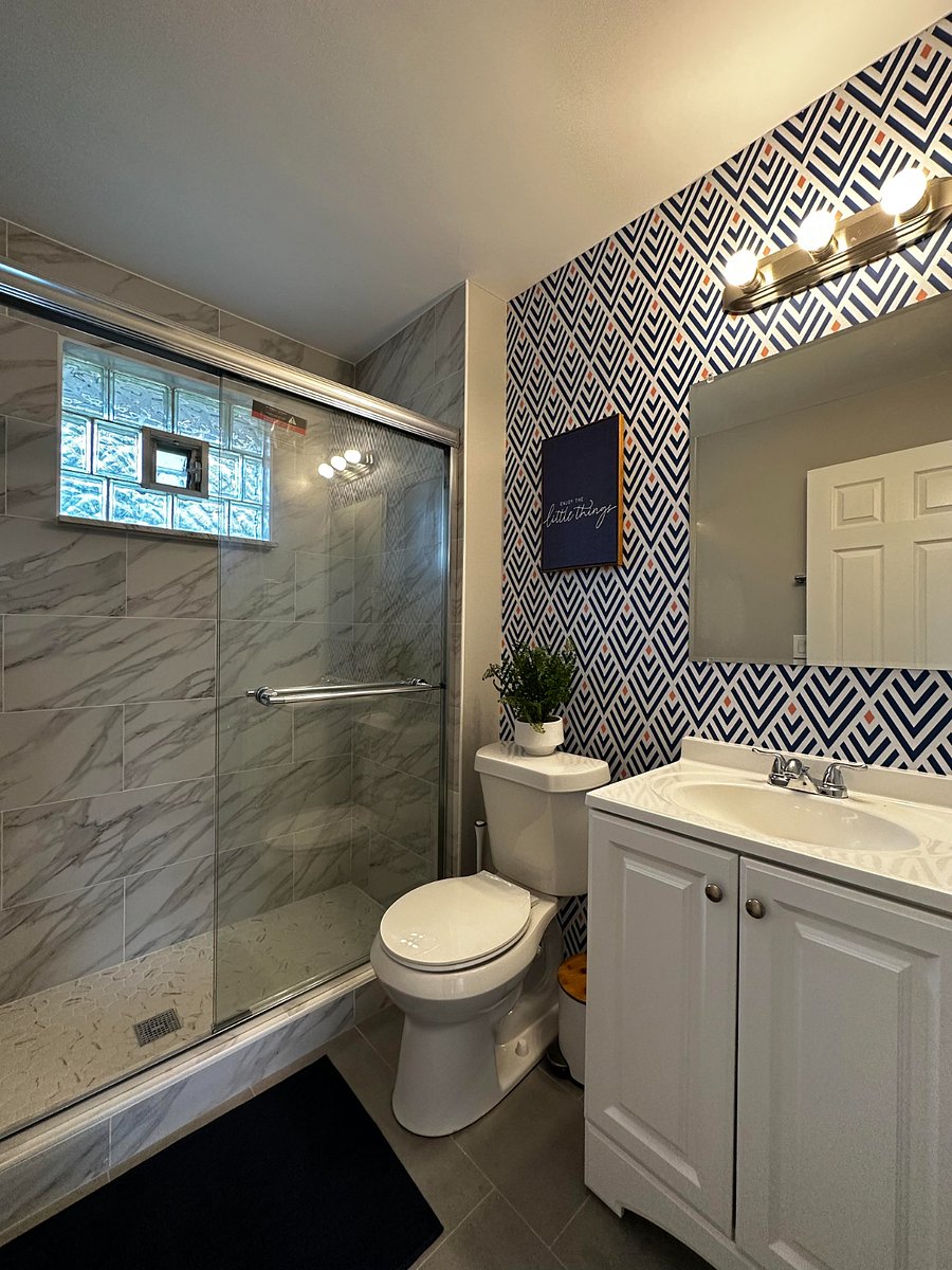 Relax with a nice hot shower.