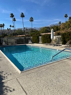 Pool right outside our condo