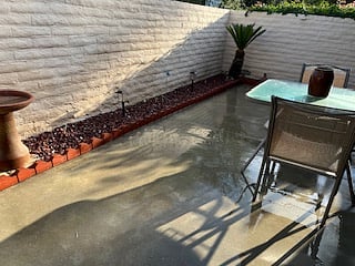 Patio day