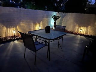 Patio night