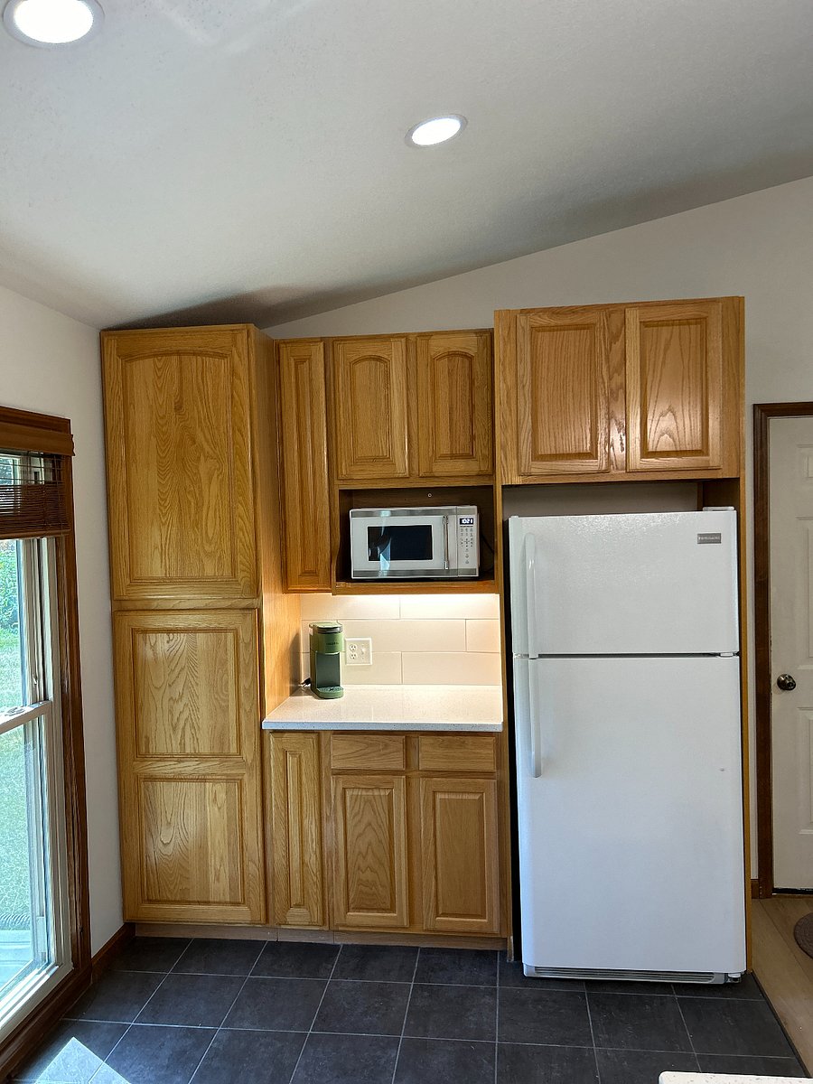 Coffee bar and pantry (LOTS of storage)