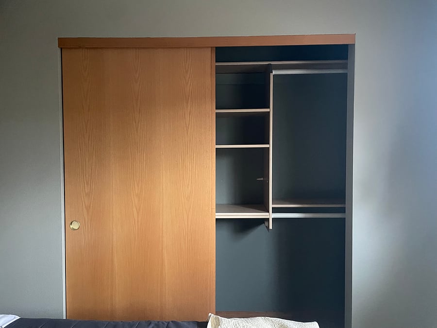 Spacious closet
