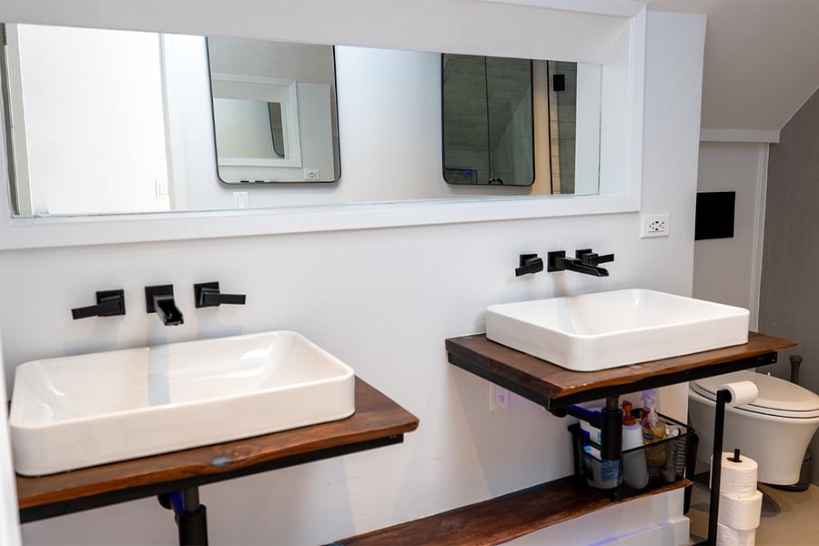 Master bathroom