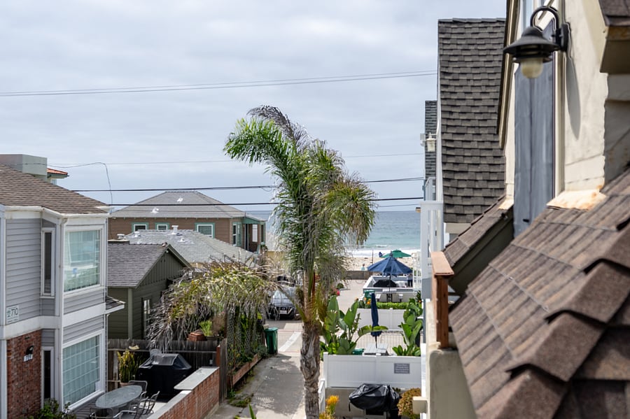 View from the Master balcony