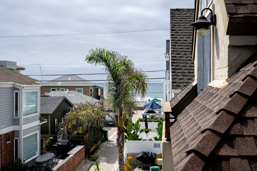 View from the Master balcony