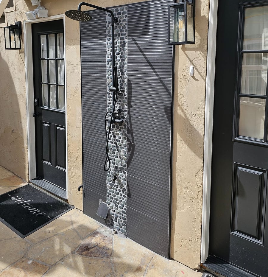 Outdoor shower