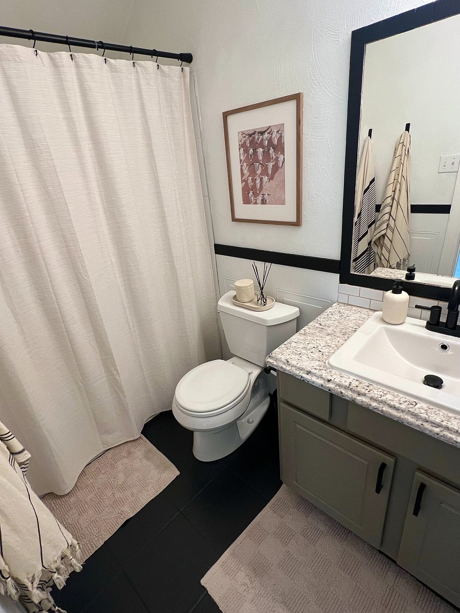 Second floor bathroom