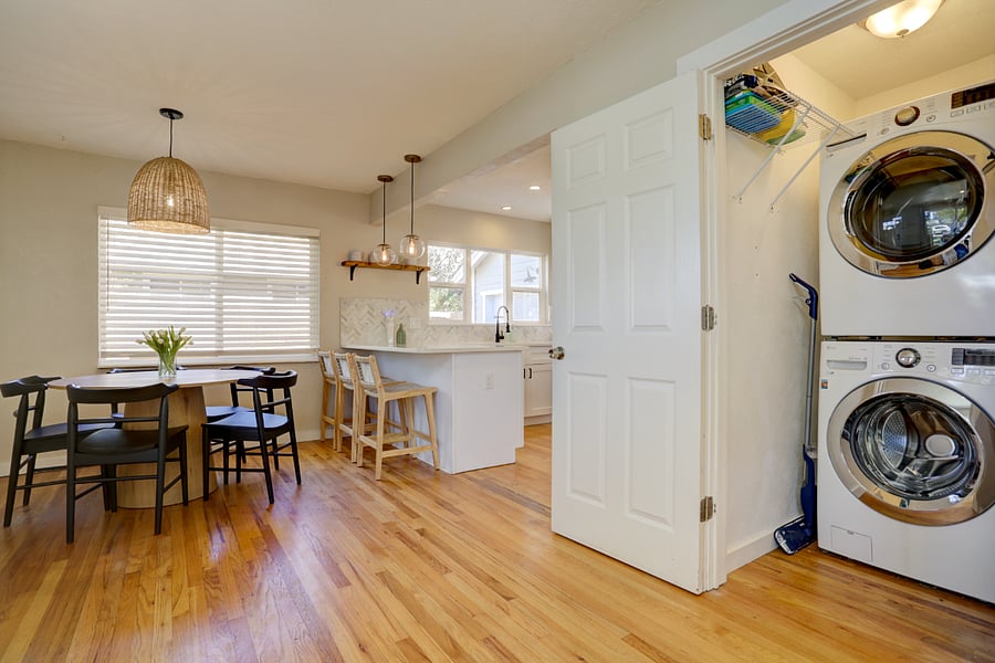 Full Size washer and dryer