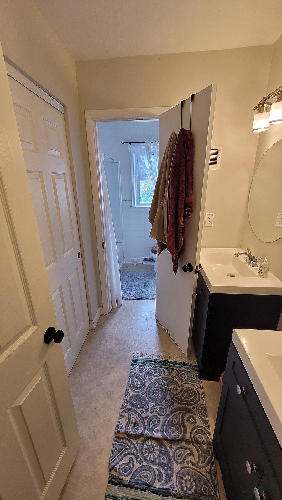 Upstairs bathroom