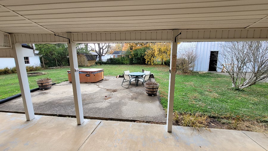 Back yard