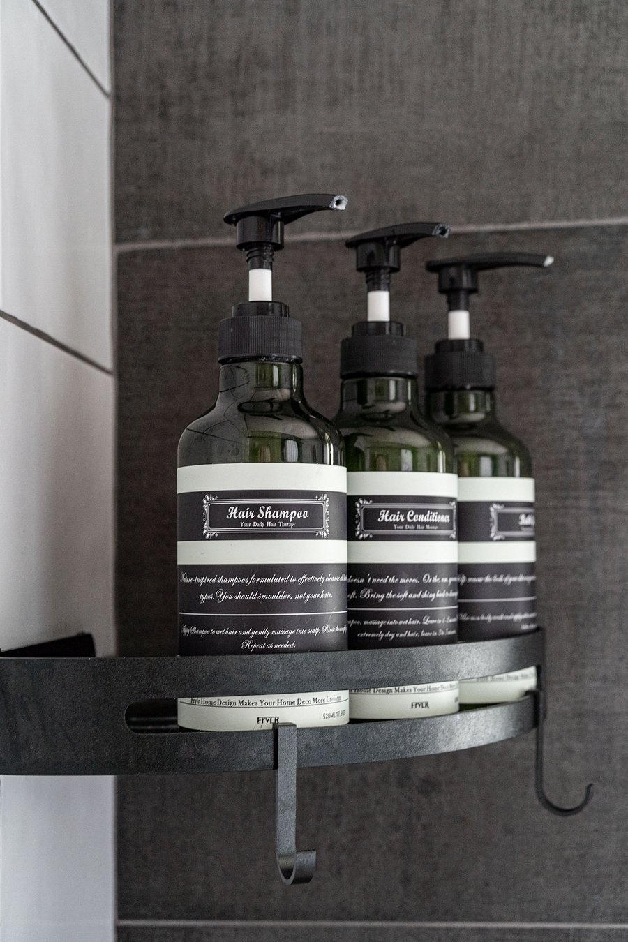Bathroom supplies.