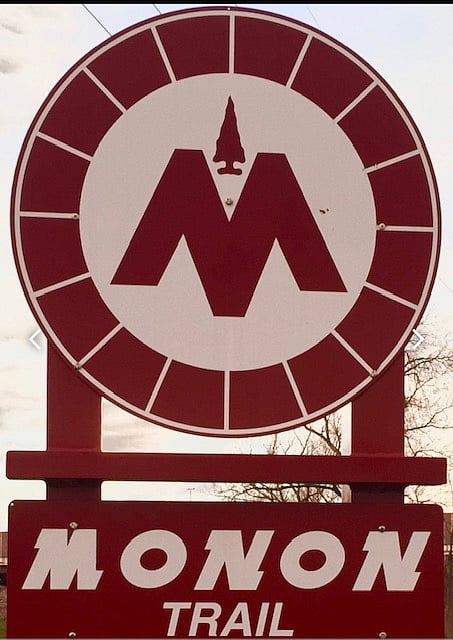 A block away from the monon trail