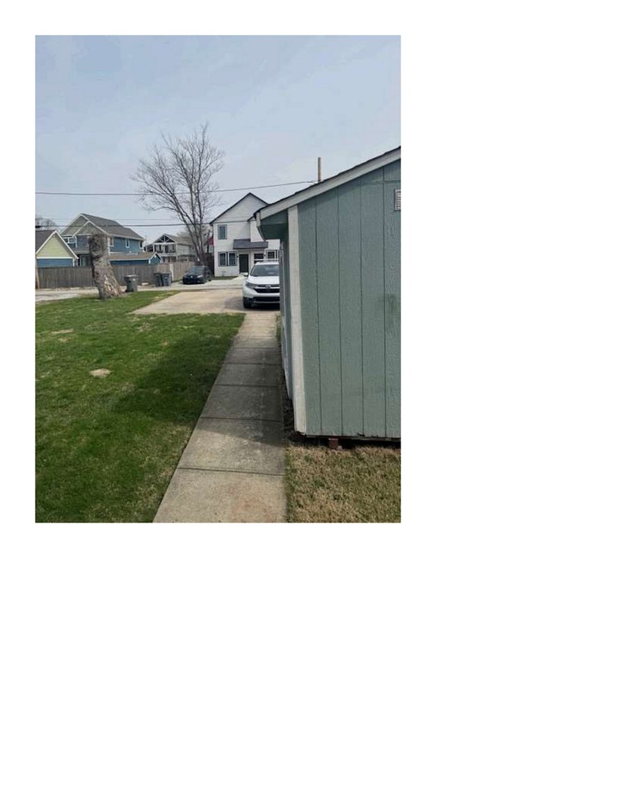 parking in back