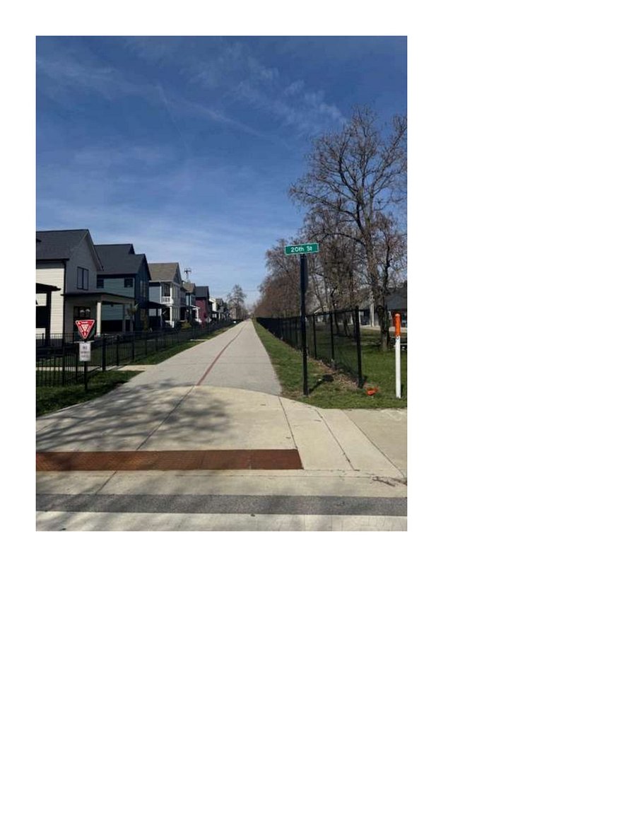 monon going the other way from my cross street