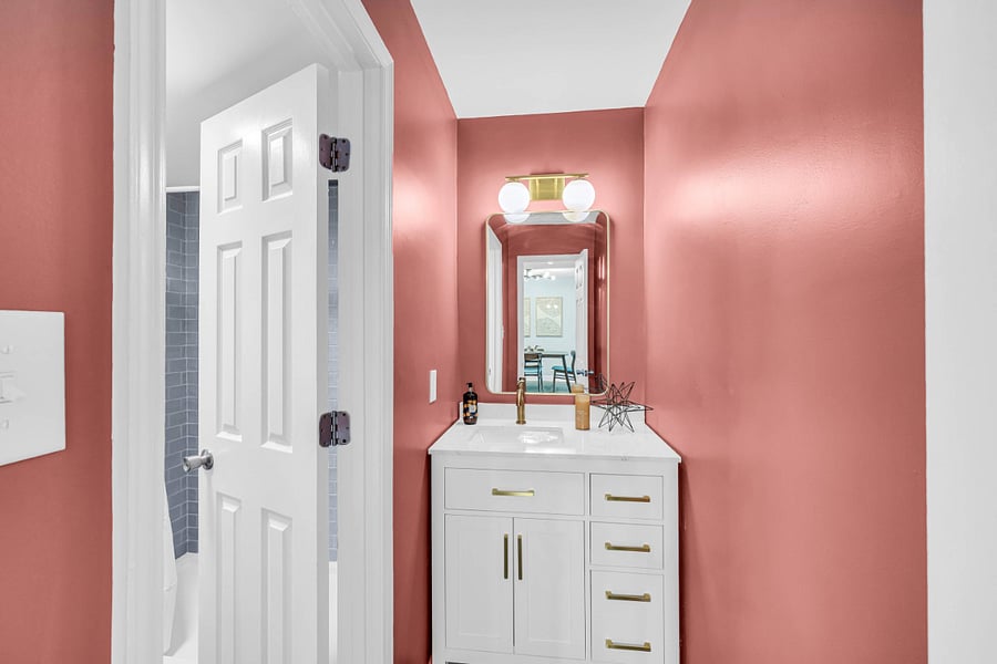 Vanity Area Attached to Queen Bedroom