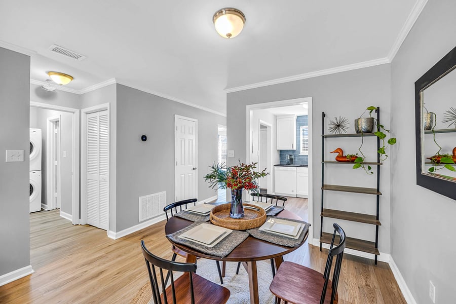 Dining Nook Looking into Kitchen