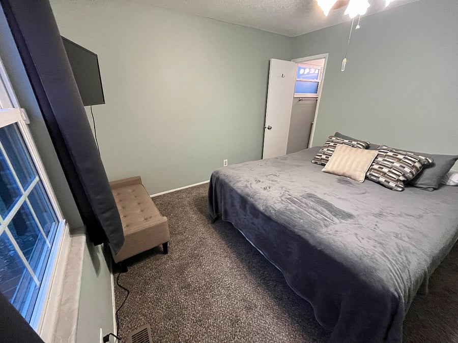 King bed