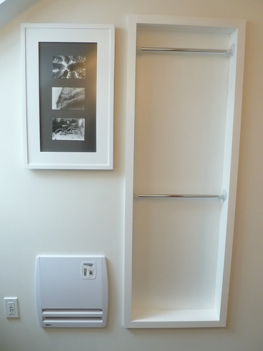 Medicine cabinet and towel niche