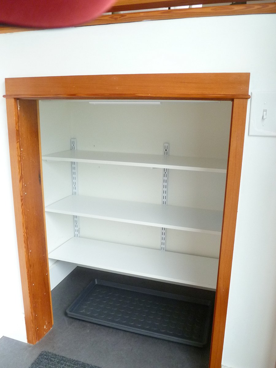 entry storage space