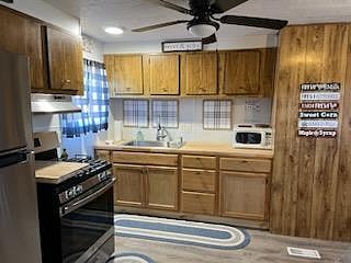 New appliances and open kitchen space