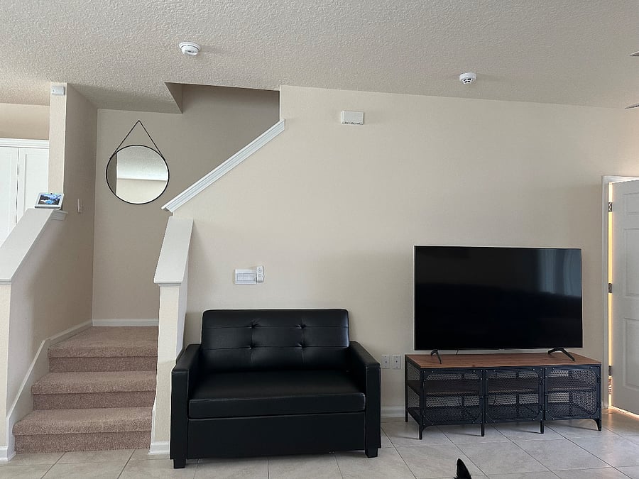 Pull Out Bed in Living Room