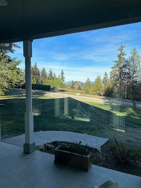 View from front room.