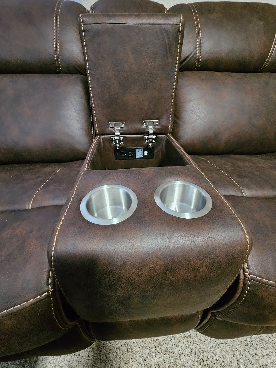 Cup holders and storage